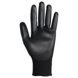 black nitrile glove