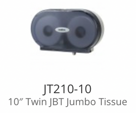 twin 10" jrt dispenser