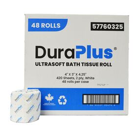 image duraplus 2 ply bath tissue