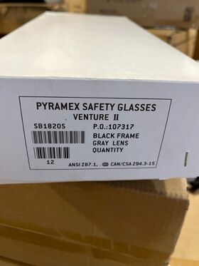 carton safety sunglasses