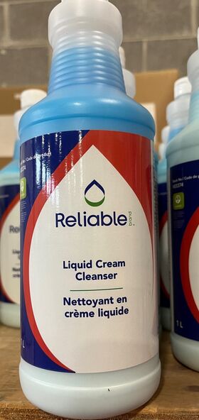 bottle liquid cream cleaner